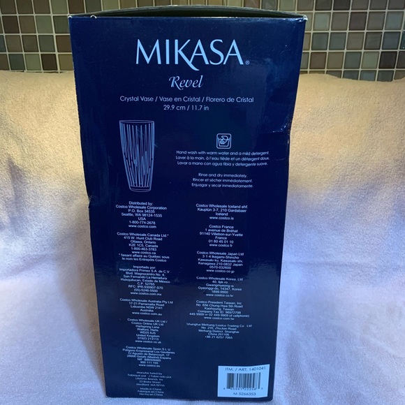Mikasa Accents Mikasa Revel Crystal Vase 2 Poshmark